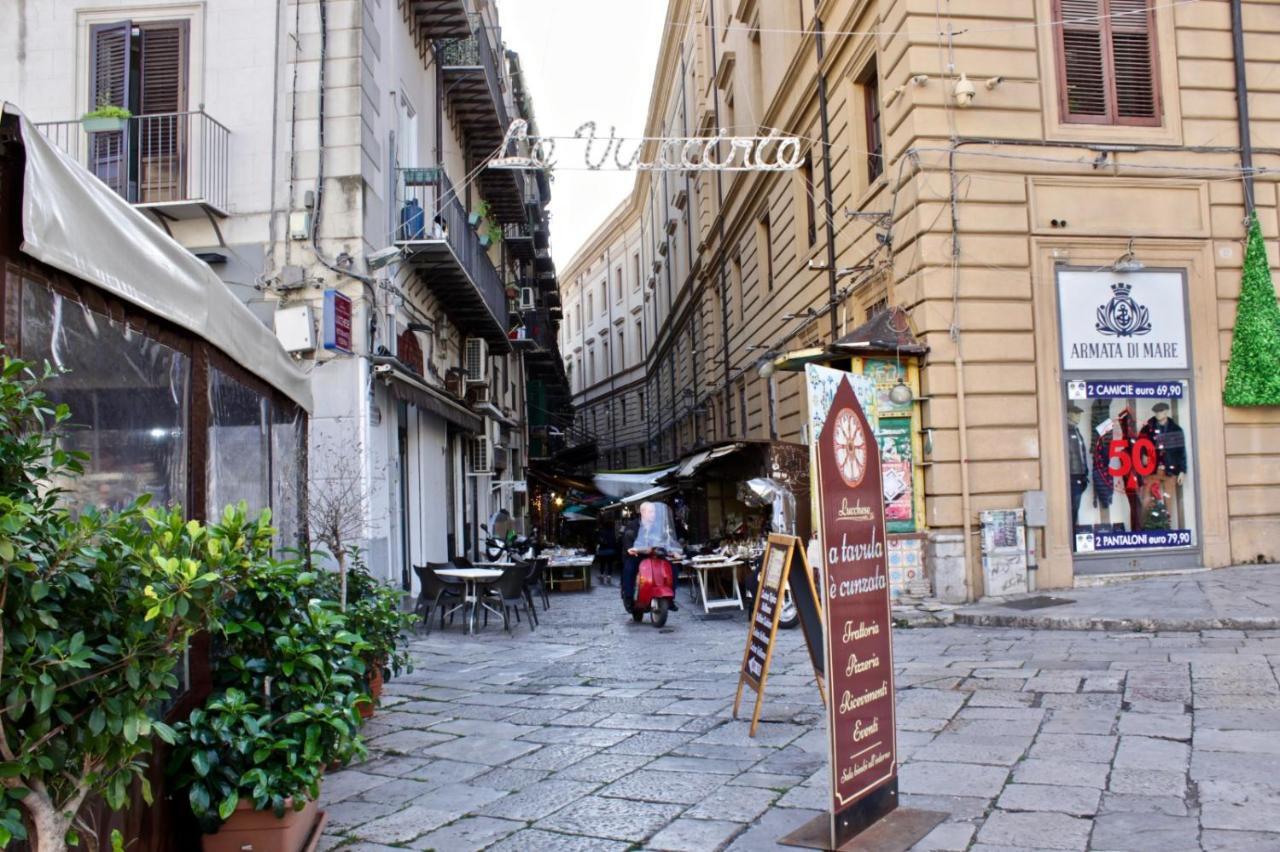 Vucciria 57 Locazione Turistica Nel Cuore Pulsante Della Movida! Daire Palermo Dış mekan fotoğraf